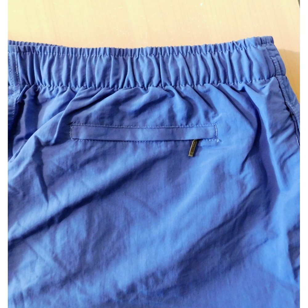 Caribbean Swimwear Shorts Trunks XL Blue Mesh Lining Elastic Waist NEW - Picture 3 of 8